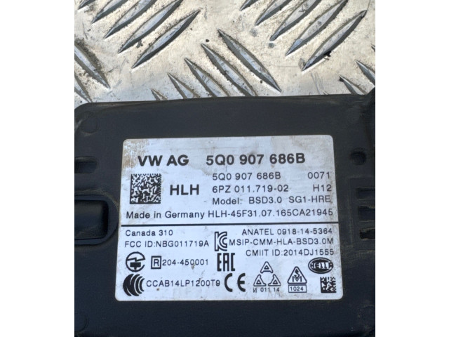 Датчик слепых зон 5Q0907686B, 6PZ01171902 Volkswagen Golf Sportsvan