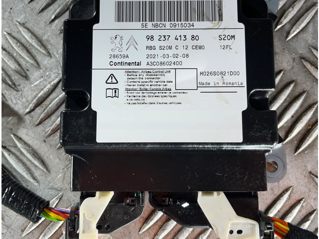 Блок подушек безопасности 9823741380, 9823741380   Peugeot 2008 II