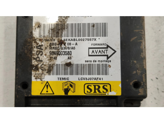 Блок подушек безопасности 9649003580   Citroen C2