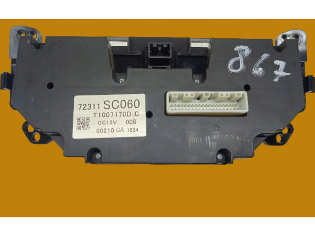 Блок управления климат-контролем 72311SC060   Subaru Forester SH