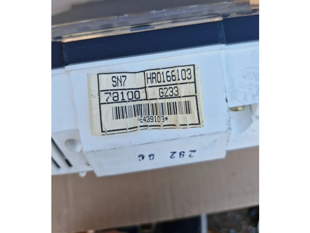 Панель приборов HR0166103, E439103   Rover 620       