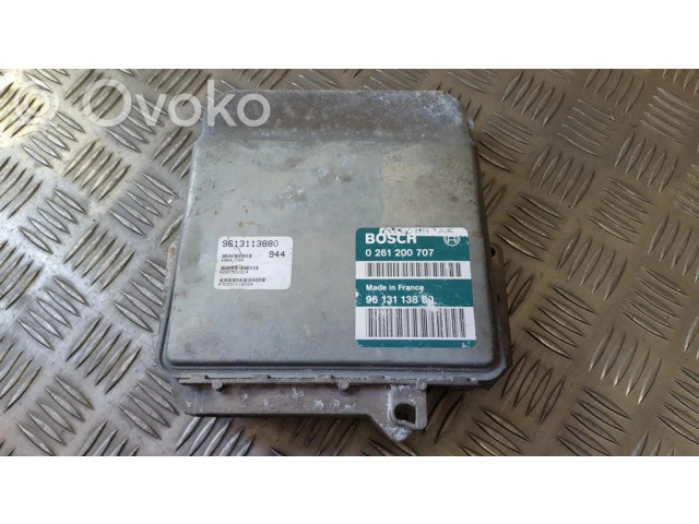 Řídící jednotka 0261200707, 9613113880 9613113880 Citroen AX 1995