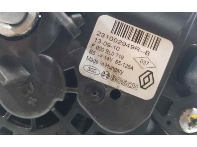 Генератор 231001956R, F000BL0628   Dacia Dokker      