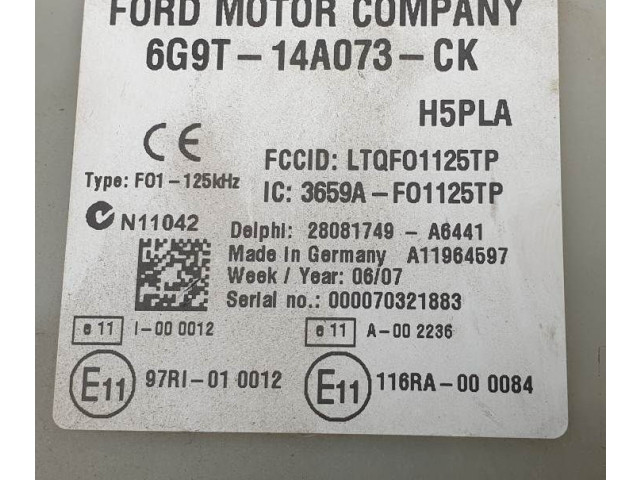 Блок предохранителей 6G9T14A073CK Ford S-MAX