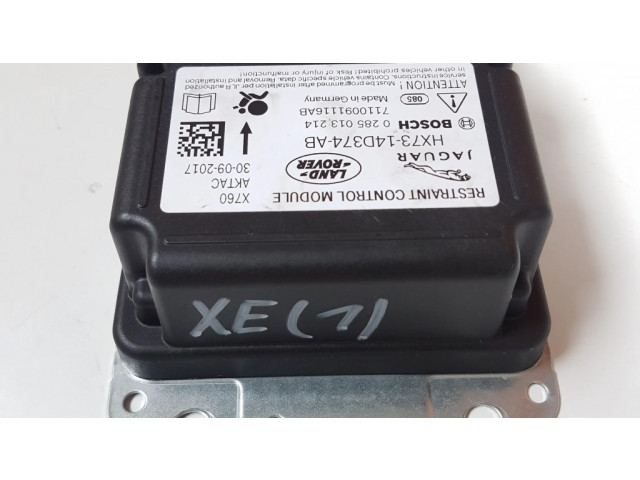 Блок подушек безопасности HX7314D374AB, 0285013214 Jaguar XE