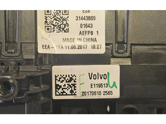 Подрулевой шлейф SRS 31443889, E119513   Volvo S90, V90