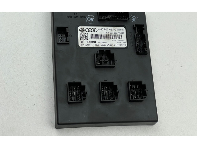Блок комфорта 4H0907063GM, 4H0907063AM Audi A7 S7 4G