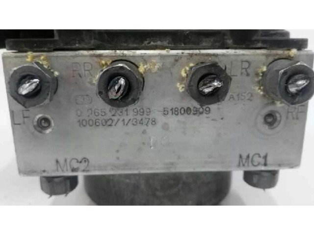 Блок АБС 51800909, 0265800663 Fiat Linea