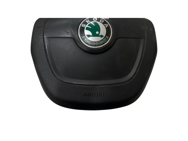 Подушка безопасности водителя 5J0880201H Skoda Fabia Mk2 (5J)
