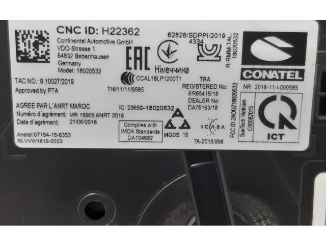 Přístrojová deska Volkswagen Transporter - Caravelle T6 2024 7LA920741A, 7LA920741A