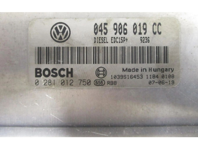 Řídící jednotka 045906019CC Skoda Roomster (5J)