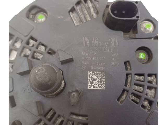 Генератор 03L903024F   Volkswagen PASSAT B7      