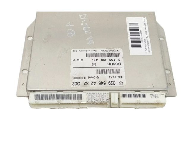 Блок управления АБС 0295454232   Mercedes-Benz A W168