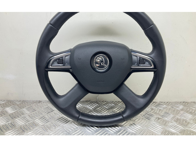 Руль Skoda Octavia Mk3 (5E) 2013 - 2019 года 5E0419091AC, 5E0880201B