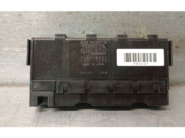 Pojistková skříňka Řídící jednotka BSM 8264147020 Toyota Yaris 2020