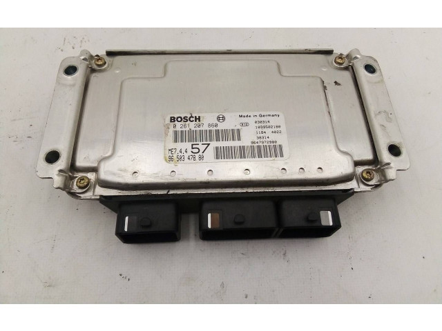 Řídící jednotka 0261207860 Citroen C3 Pluriel 2005