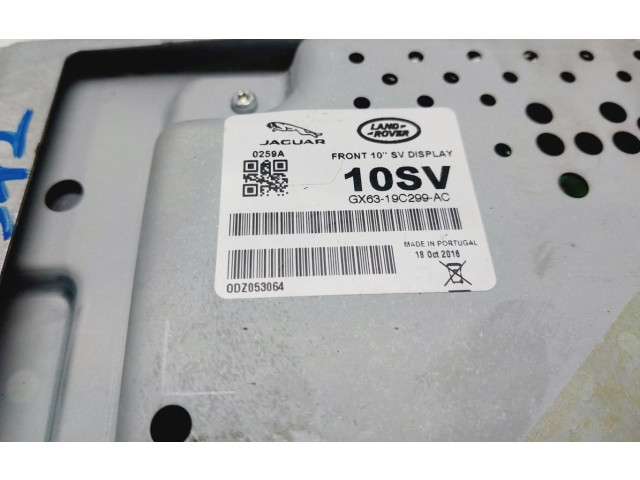 Дисплей GX6319C299AC Land Rover Range Rover Evoque L538