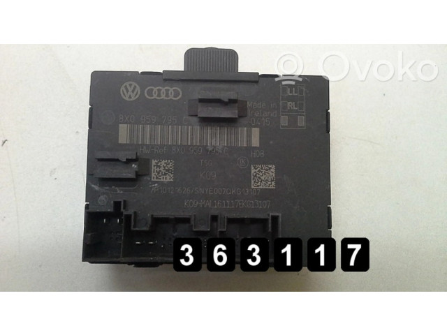 Блок управления двигателя duru 8x0959795c   Audi Q3 8U