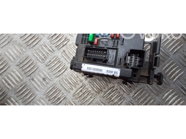 Pojistková skříňka Řídící jednotka BSM 9657608580, BSMB5   Fiat Ulysse 2002