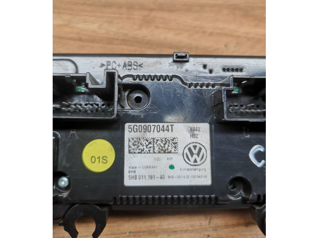 Блок управления климат-контролем 5G0907044T, 5HB01118140   Volkswagen Golf VII
