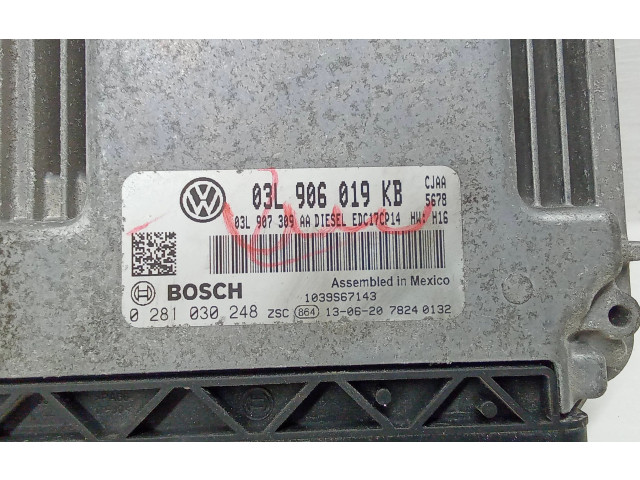 Блок управления двигателя 03L907309AA, 03L906019KB Volkswagen Beetle A5