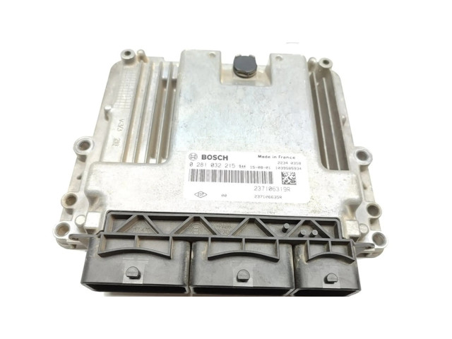 Блок управления двигателя 0281032215 Dacia Dokker
