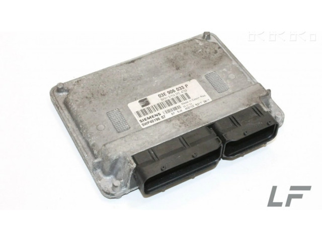 Řídící jednotka 03E906033P Seat Ibiza I (021A) 1984