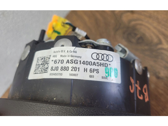 Подушка безопасности водителя 8J0880201, 8J0880201   Audi TT TTS Mk2