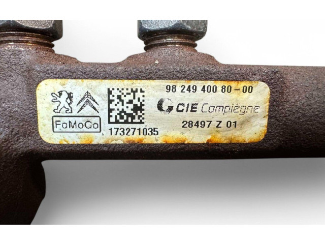 Топливная рампа 9824940080, 9824940080 Citroen C4 Grand Picasso для двигателя BHZ (DV6FC)