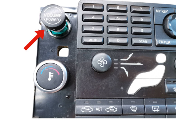 Блок управления климат-контролем 30774372, SN105672   Volvo S80