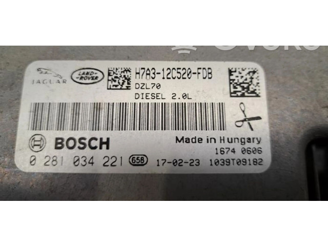 Řídící jednotka Jaguar F-Pace 2017