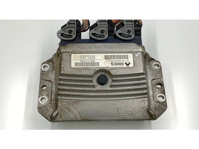 Řídící jednotka 8200509516, 215860596A Renault Scenic II - Grand scenic II 2007