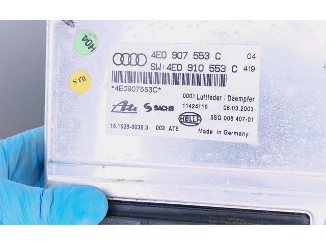 Блок управления задней подвеской 4E0907553C Audi A8 S8 D2 4D