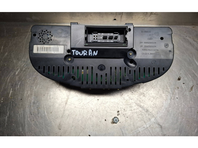 Блок управления климат-контролем 10920861a Volkswagen Touran I