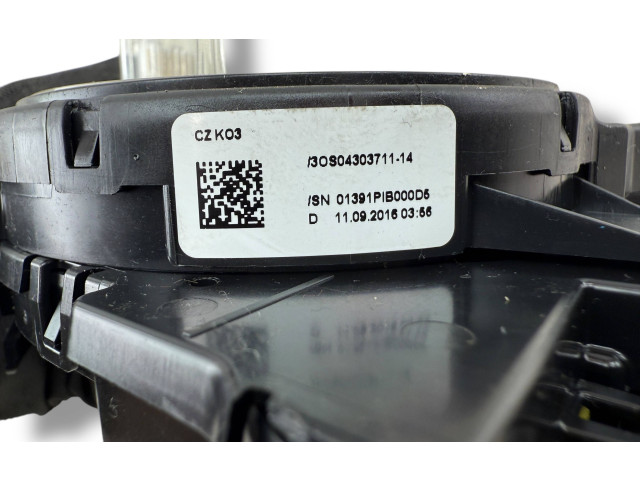 Полоса надувных подушек (кольцо srs) Audi A6 S6 C7 4G 2011 - 2018 года 4H0953568K, 1009120108