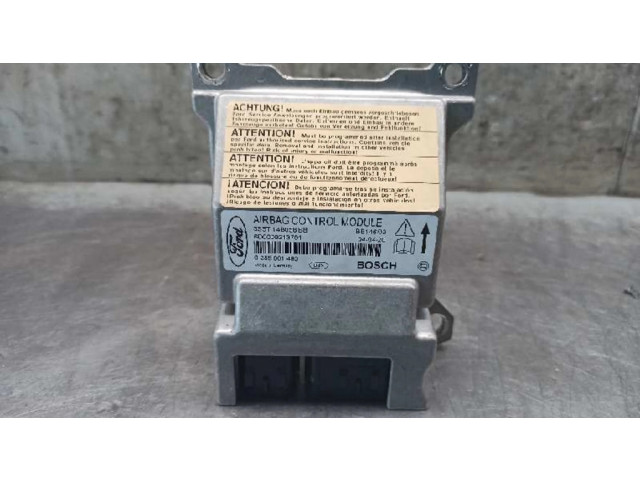 Блок подушек безопасности 3S5T14B056BB, 0285001493   Ford Ka