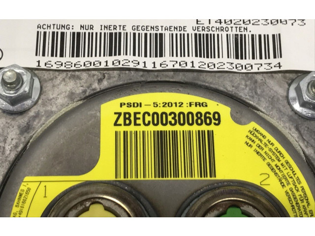 Подушка безопасности водителя 1698600102   Mercedes-Benz A W169