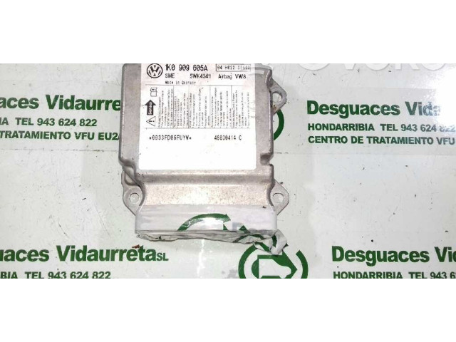 Блок подушек безопасности 1K0909605A, 5WK43411   Volkswagen Golf SportWagen