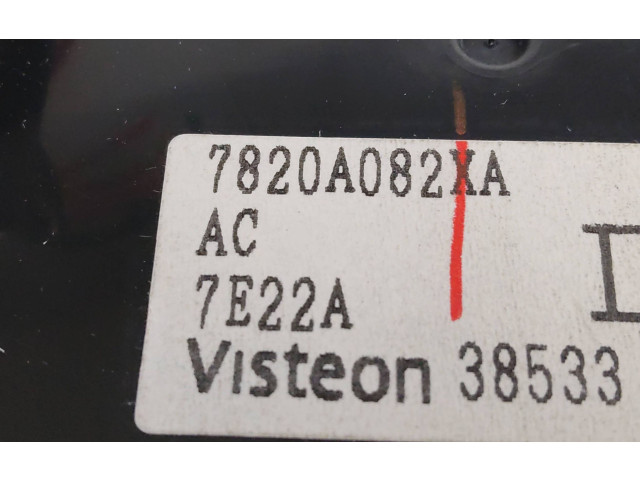 Блок управления климат-контролем 7820A082XA, 7E22A   Citroen C-Crosser