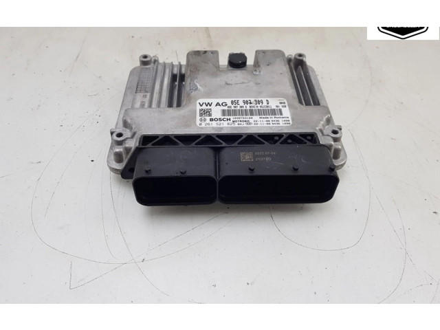 Блок управления двигателя 05E907309D, 05E907309D   Skoda Octavia Mk4