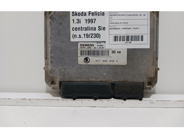 Řídící jednotka 047906030C, 5WP4208 Skoda Felicia I 1995