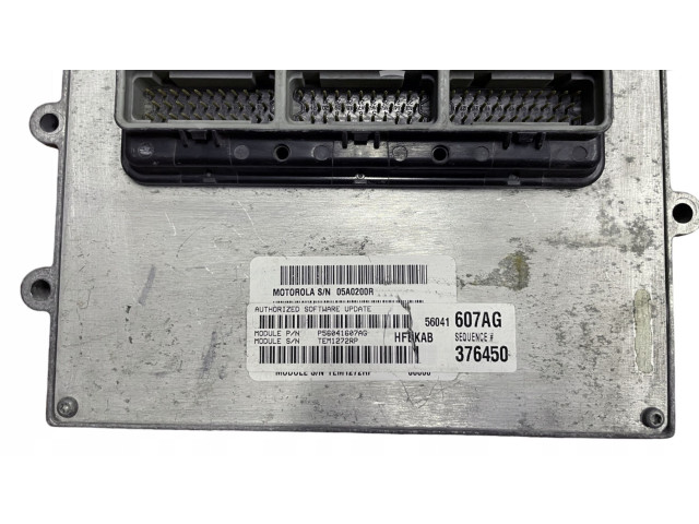 Блок управления двигателя 56041607AG, 376450 Jeep Cherokee III KJ