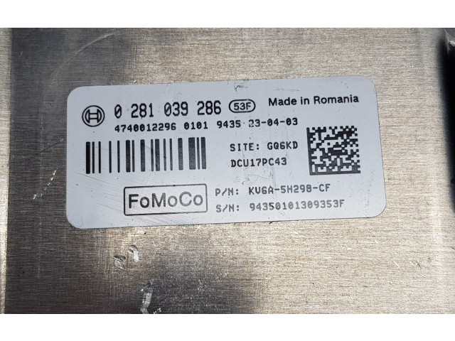 Блок управления KV6A5H298CF, 2412881   Ford Transit Custom