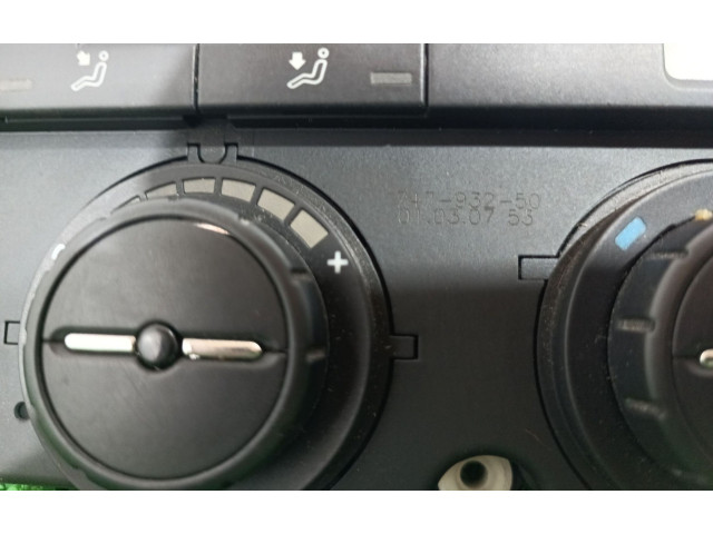 Модуль блока управления кондиционером 74793250, 74793250 Skoda Octavia Mk2 (1Z)