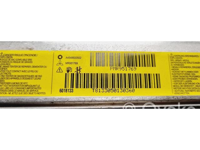 Подушка безопасности пассажира MR951769, 6018133   Mitsubishi Colt