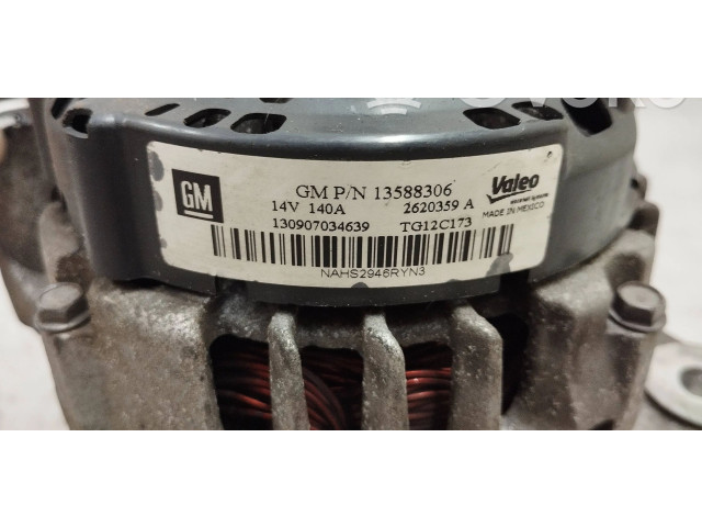 Генератор 13588306 Vauxhall Astra J