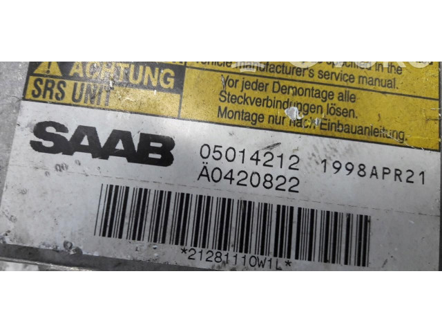 Блок подушек безопасности 05014212 Saab 9-5