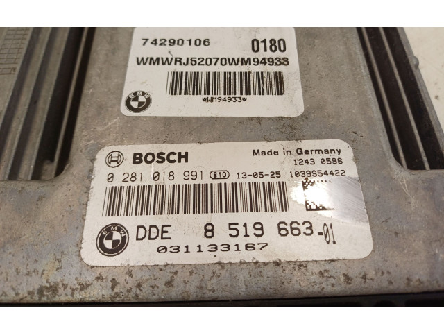 Řídící jednotka 8519663 Mini Paceman (R61) 2013