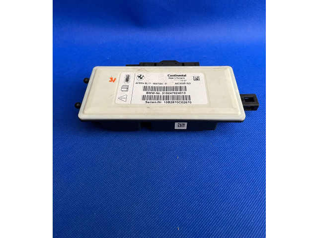 Блок подушек безопасности 9247024, 10B2870C02670   BMW 5 F10 F11