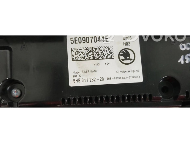Блок управления климат-контролем 5E0907044E, 5E0907044E Skoda Octavia Mk3 (5E)